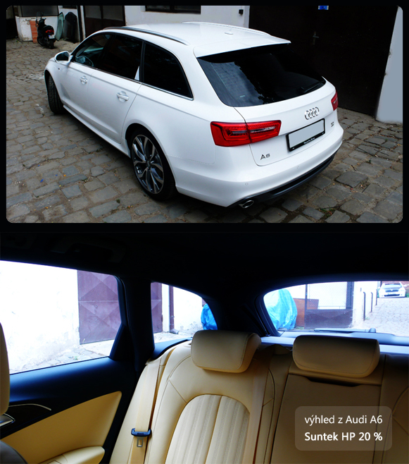 Pohled z Audi